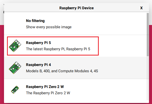 choose Pi5